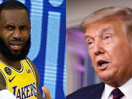 LeBron James contra Donald Trump