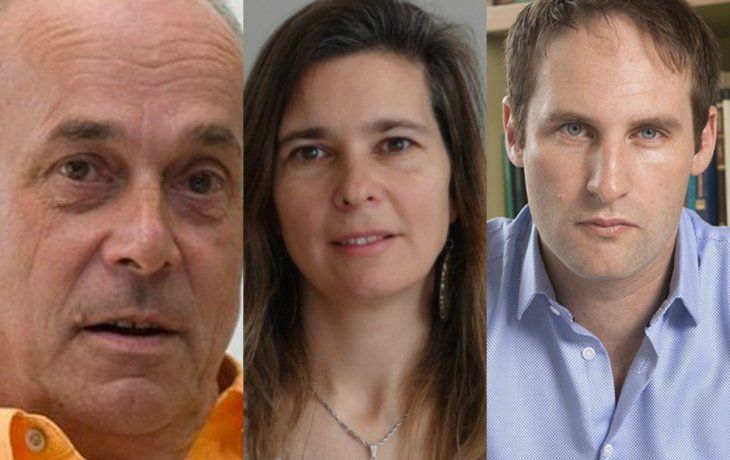 Carlos Rodríguez, María Castiglioni y Rodrigo Álvarez.