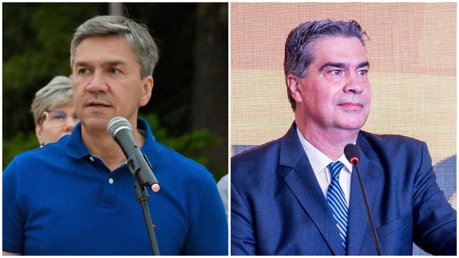 Leandro Zdero y Jorge Capitanich.