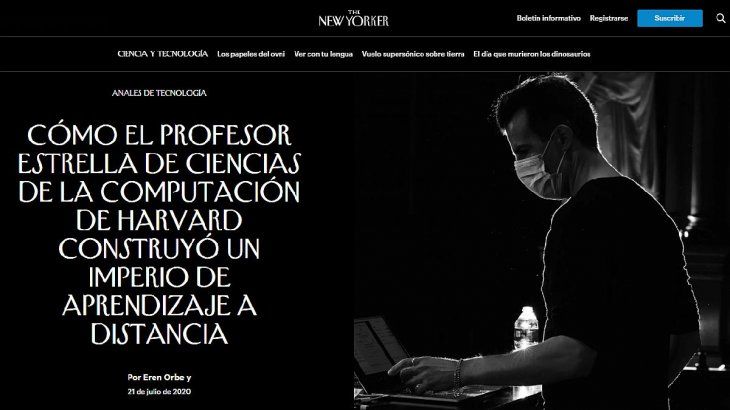 How Harvard’s Star Computer-Science Professor Built a Distance-Learning Empire