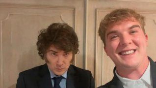 Hayden Davis en la reunión con el presidente Javier Milei. Hayden Davis en la reunión con el presidente Javier Milei.