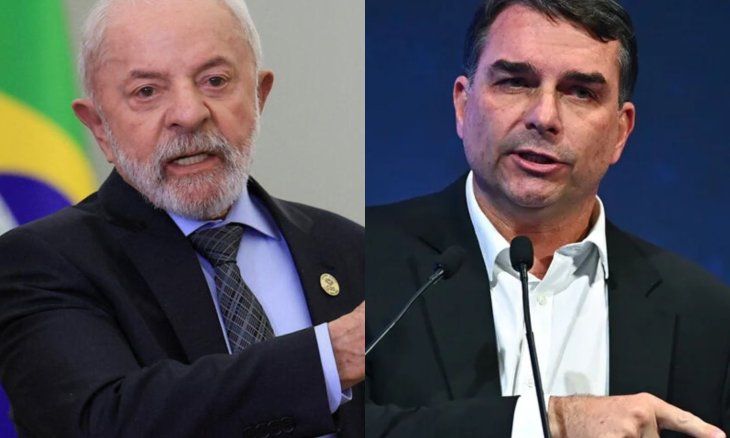 Fl&aacute;vio Bolsonaro aparece como el principal perseguidor, aunque lejos del actual presidente.