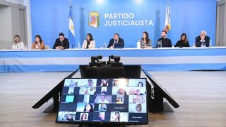El Consejo Federal Nacional del PJ se reunió este jueves. El Consejo Federal Nacional del PJ se reunió este jueves.