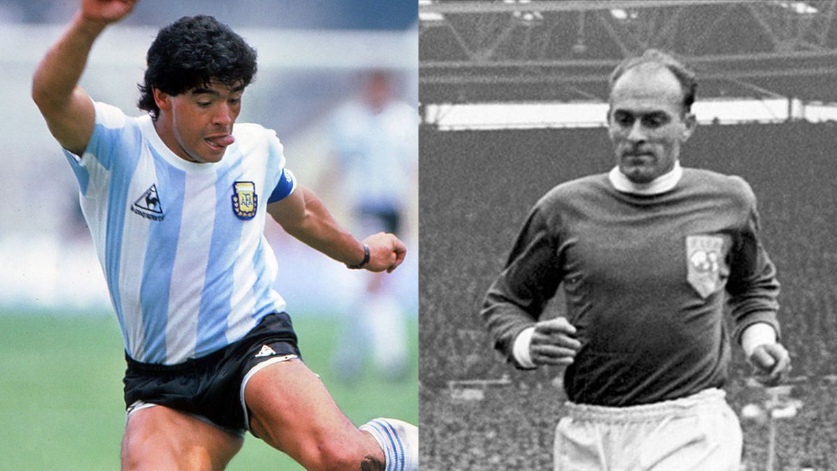 Diego Maradona y Alfredo Di Stéfano son nominados para integrar el