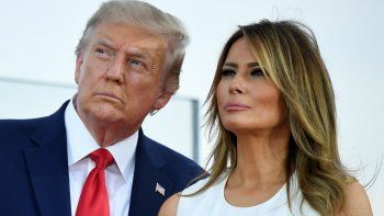 donald trump y su esposa melania dieron positivo de coronavirus