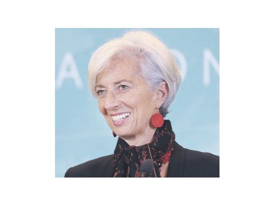 Christine Lagarde, titular del FMI, no ocultó ayer su satisfacción al anunciar el ingreso del yuan a la canasta de monedas del FMI.