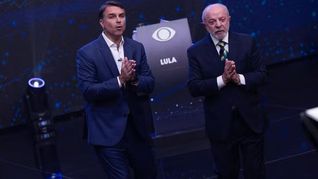 Archivo. Lula y Bolsonaro afrontan el último debate a menos de 48 horas del balotaje en Brasil.