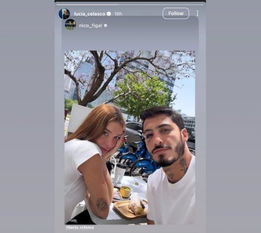 Con una simple postal, ambos se mostraron juntos y cómplices. Con una simple postal, ambos se mostraron juntos y cómplices.