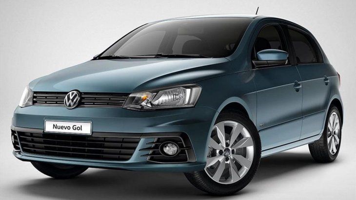 El Volkswagen Gol y Trend volvió a liderar el ranking de los modelos más vendidos.