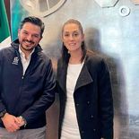 Zoé Robledo y Claudia Sheinbaum.