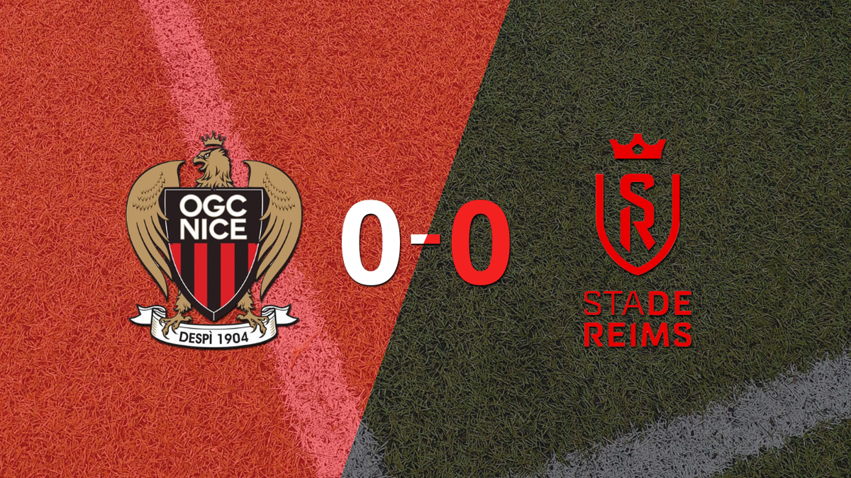 Nice and Stade de Reims did not take advantage and finished goalless