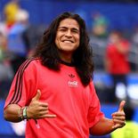 El actor Cristo Fernández se dio el gusto y pudo debutar como futbolista profesional.