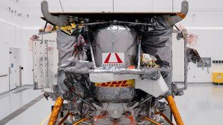 El módulo de aterrizaje lunar Peregrine