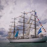 Fragata Libertad regresó a Buenos Aires tras seis meses de viaje por América y Europa. Fragata Libertad regresó a Buenos Aires tras seis meses de viaje por América y Europa.