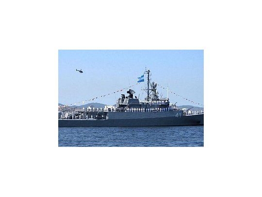 La Espora estaba en una base naval en la que se le realizaron reparaciones.