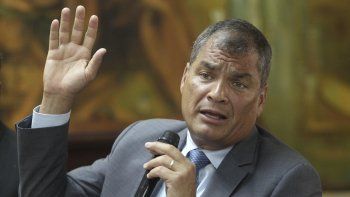 El expresidente de Ecuador, Rafael Correa.