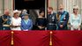 La Reina Isabel y el resto de la familia real británica.