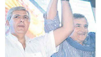 El gobernador de Jujuy Gerardo Morales y&nbsp;su vice, Carlos Haquim, contrajeron coronavirus. (foto de archivo)&nbsp;