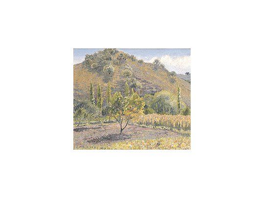 «La estancita», una de las bellas pinturas de José Malanca, que contribuyó desde Córdoba con el arte de los argentinos.