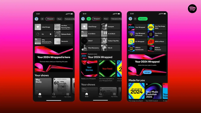 Spotify presentó a los artistas más escuchados en 2025, además de los rankings personales.