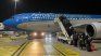 The first flight arrived last Sunday.