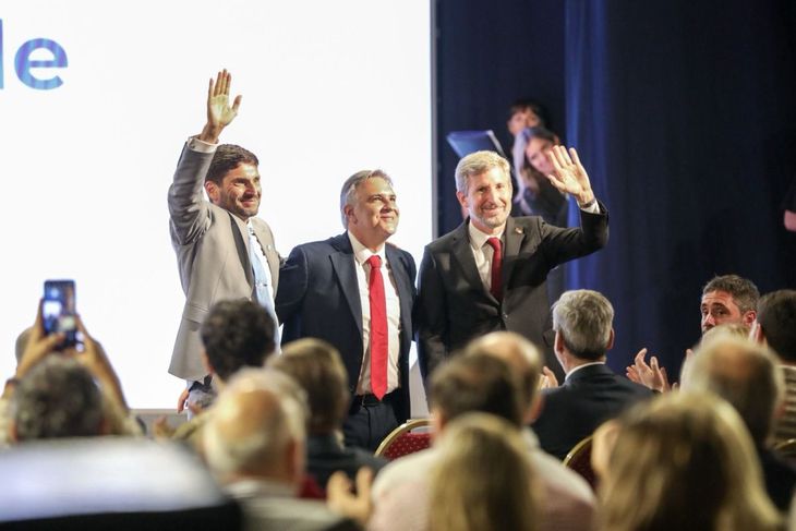 Los tres gobernadores de la Región Centro.