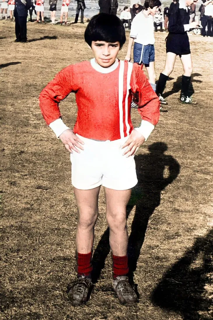 Diego Maradona, cuando era "Cebollita" en Argentinos Juniors. Diego Maradona, cuando era "Cebollita" en Argentinos Juniors. 