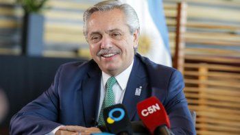 Alberto Fernández encabezó una conferencia de prensa en Los Ángeles&nbsp;