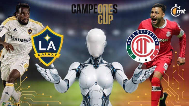 La IA pronostica un partido cerrado pero con triunfo final para Toluca sobre LA Galaxy. El conjunto escarlata deberá remontar una diferencia adversa pero se impondrá por 2 a 1.