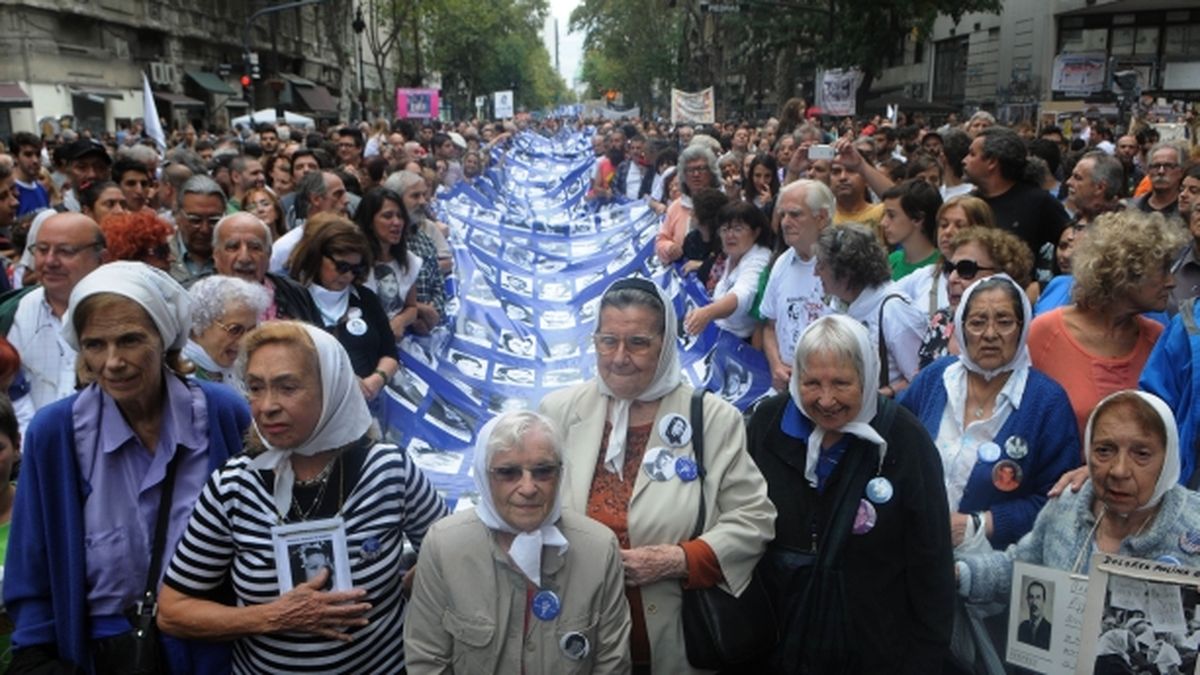 Marchas a Plaza de Mayo por el Día de la Memoria