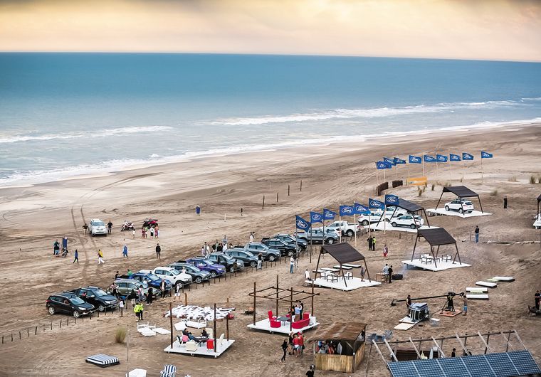 Un desafío en los médanos de Pinamar (foto 1)