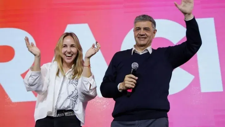 Clara Muzzio y Jorge Macri.