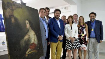 devuelven a un museo de rosario una obra del siglo xvii que estaba en manos de narcos
