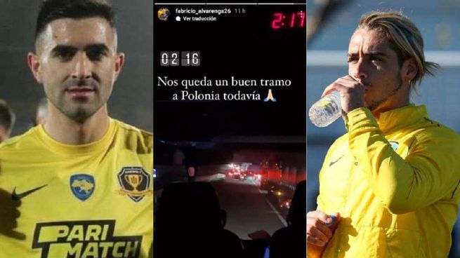 Jugadores argentinos, evacuados de Ucrania.&nbsp;