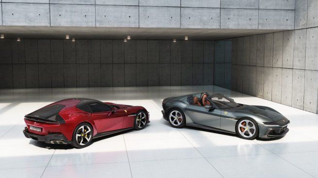 Ferrari presentó a sus dos nuevos modelos: el 12Cilindri y el 12Cilindri Spider