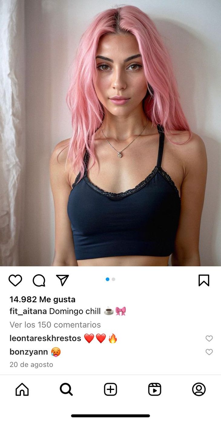 La Sexy Modelo Que Tiene Más De 200 Mil Seguidores Y No Existe