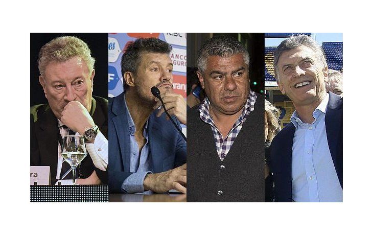 ámbito.com | Segura, Tinelli, Tapia y Macri, actores principales del escenario de poder de AFA.