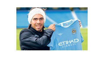 ámbito.com | Carlos Tevez, una de las figuras del Manchester City y de la Premier League