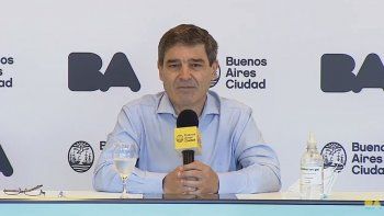 El ministro de Salud porteño, Fernán Quirós, aseguró que en caso de darse una segunda ola de contagios será muy pequeña o muy poco relevante.