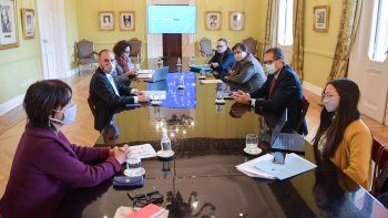 Encuentro. El gabinete económico se reunió ayer en la Casa Rosada y anunció los beneficios para las empresas que ingresen al Repro.