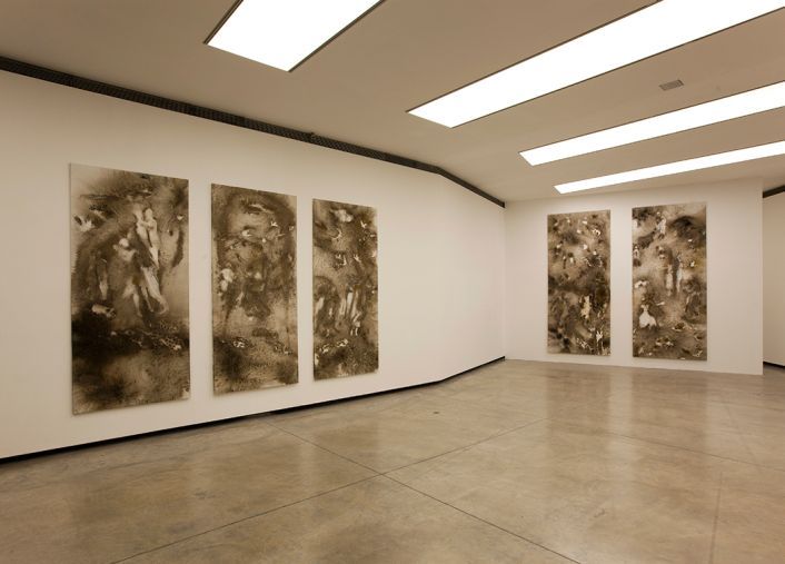 Vista de la instalación de Cai Guo-Qiang Impromptu, Fundación PROA, Buenos Aires, 2014. (Foto: Wen You Cai, cortesía Cai Studio).