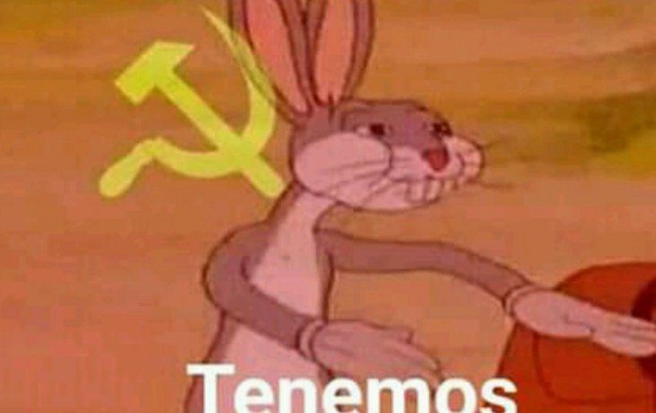 Buggs Bunny protagoniza el popular meme.