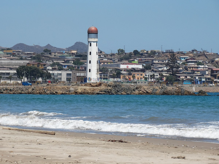 La ciudad de Huasco, en donde tuvo lugar el epicentro del sismo. La ciudad de Huasco, en donde tuvo lugar el epicentro del sismo.