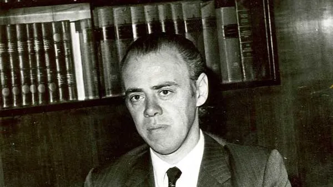 Jaime Smart, de joven. En los primeros años de la dictadura, emntre 1976 y 1979, fue ministro de Gobierno de la provincia de Buenos Aires.