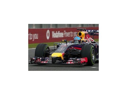 Salió mucho humo del nuevo Red Bull.