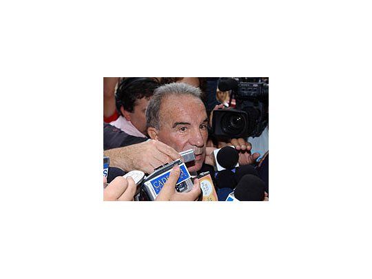 El médico personal de Diego Armando Maradona,  Alfredo Cahe.