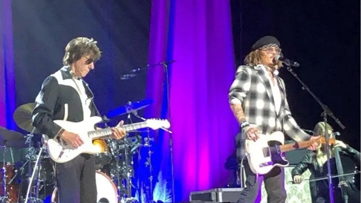 Johnny Depp lanzará un disco junto a Jeff Beck, así lo confirmó el guitarrista