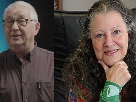 El matemático Adrián Paenza y la filósofa Diana Maffia, entre los firmantes del documento.