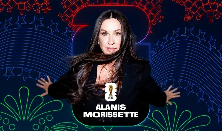 Alanis Morissett, la cantante canadiense que entonó el himno de su país Alanis Morissett, la cantante canadiense que entonó el himno de su país