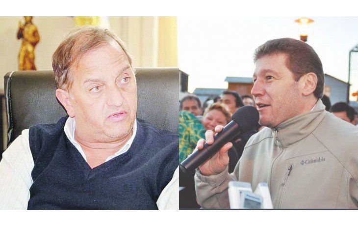 Carlos Linares y Gustavo Melella.